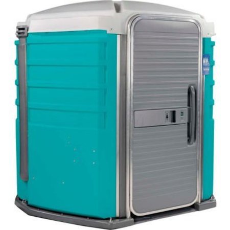 POLYJOHN ENTERPRISES PolyJohnÂ We'll Care ADA Compliant Portable Restroom Aqua - SA1-1000